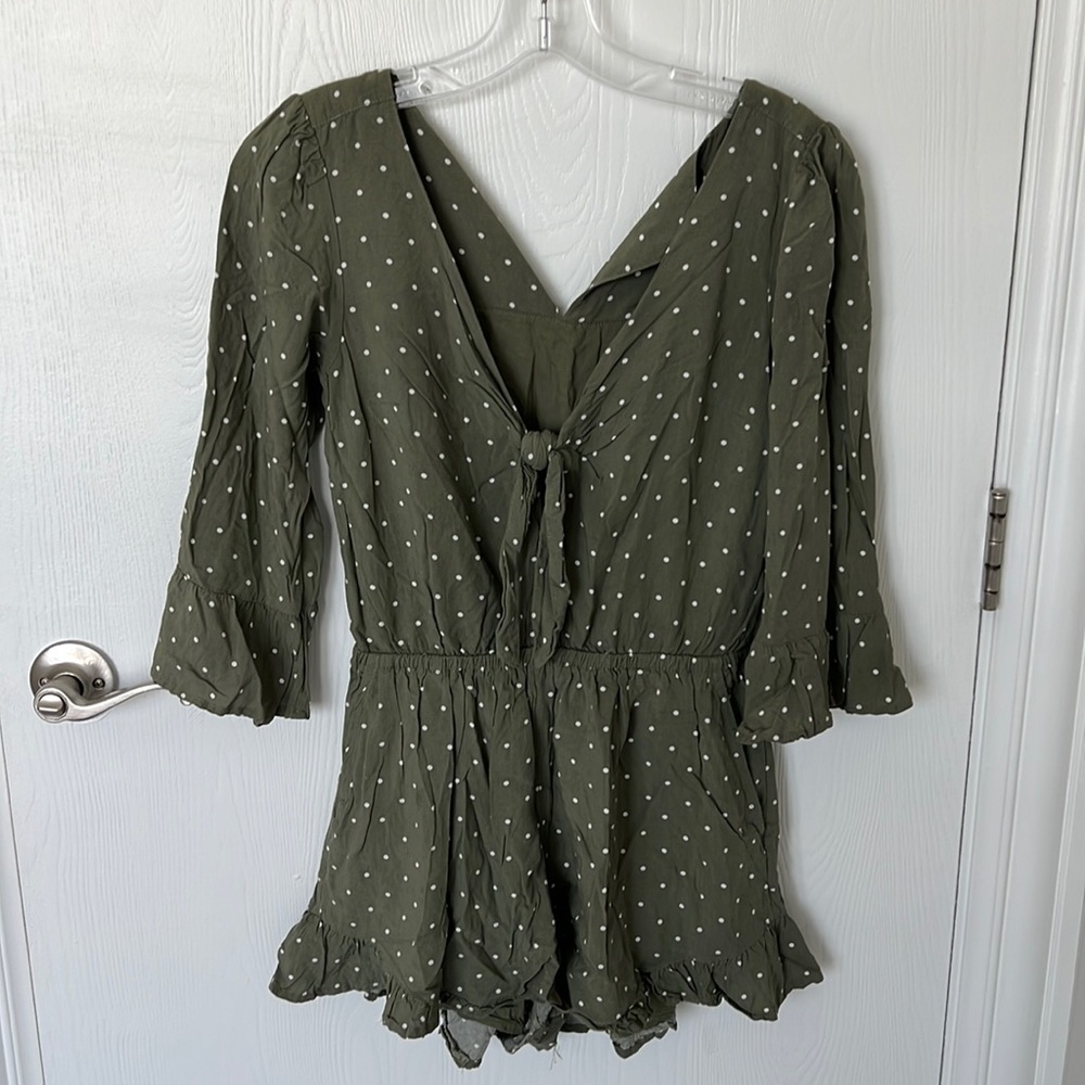 Abercrombie & Fitch Dot Romper